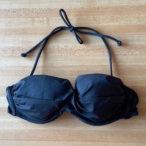 Victoria’s Secret black bikini top 32A